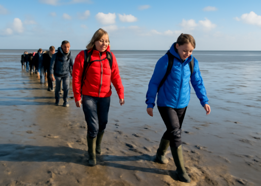 Wadlopen – Avontuur in de Waddenzee bij Ljeppershiem